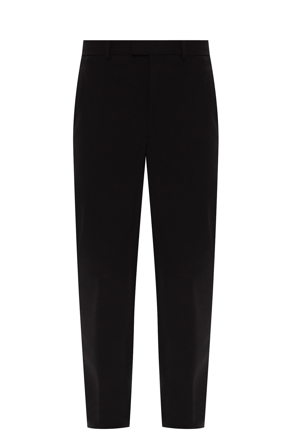 Bottega Veneta Ribbed pleat-front trousers